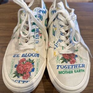 like new! vans eco theory authentic old school pros